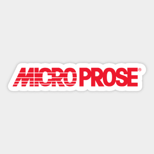 Micro Prose  Logo Sticker